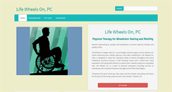 Desktop Screenshot of lifewheelson.com